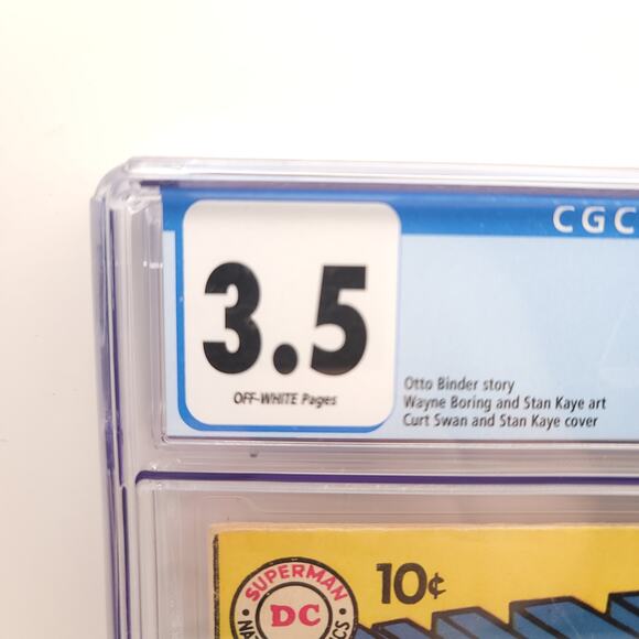 DC Comics Superman #140 CGC Graded 3.5 Off White Pages Sealed Comic Book - Picture 4 of 6